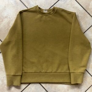Calia Dijon Mustard Crew Neck Sweater – Size Medium